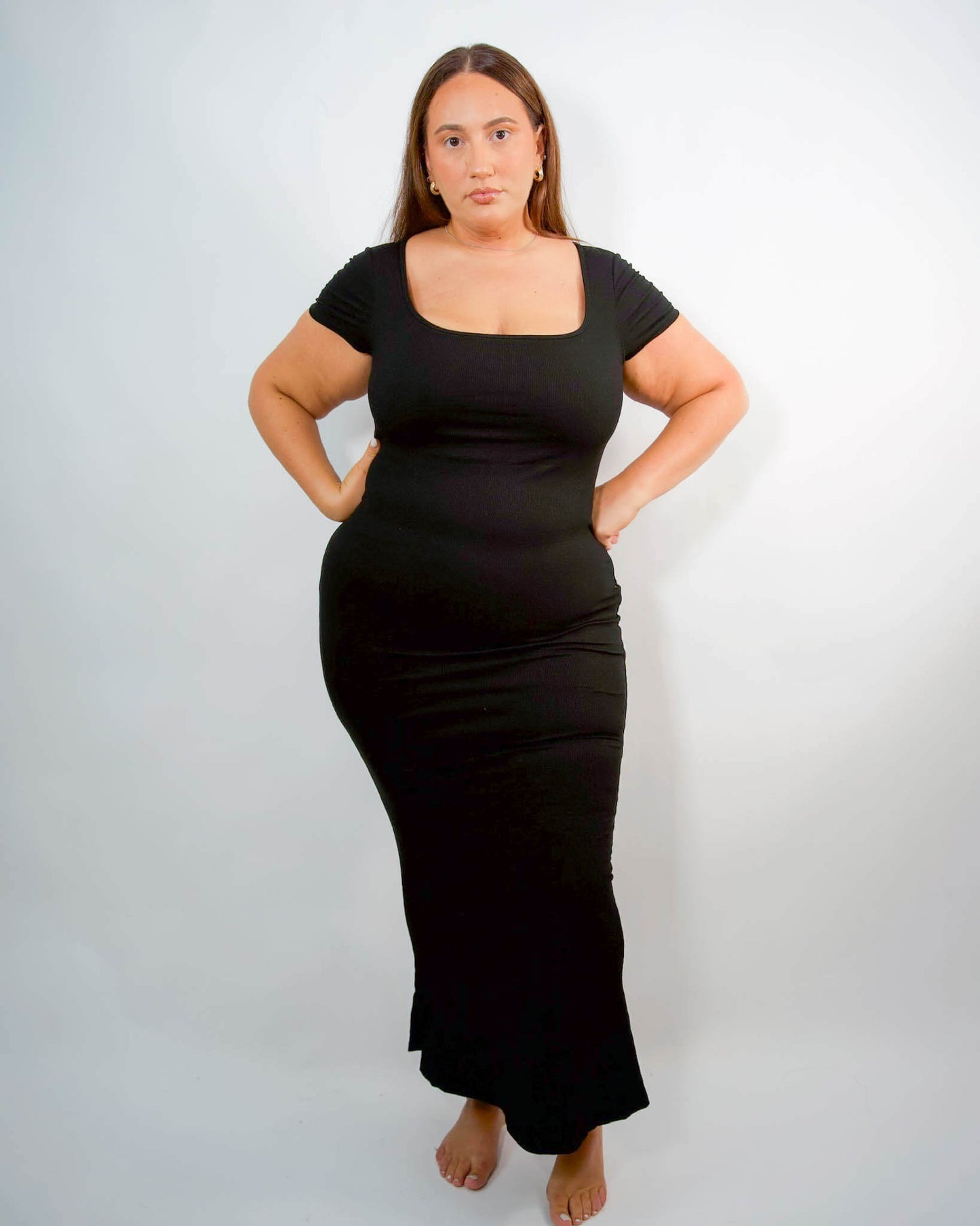 Magic™ Robe Sculptante Manches Courtes – Silhouette Lissée & Confort